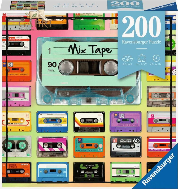 RAVENSBURGER Puzzle Moment: Audiokazeta 200 dílků
