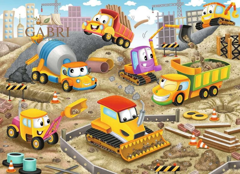 RAVENSBURGER Puzzle Zvedněte střechu! 35 dílků