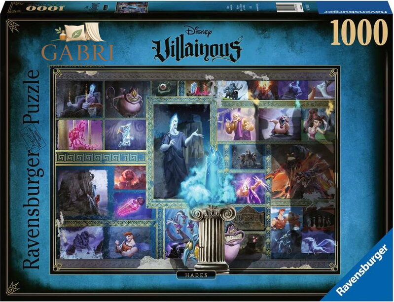 RAVENSBURGER Puzzle Disney Villainous: Hades 1000 dílků