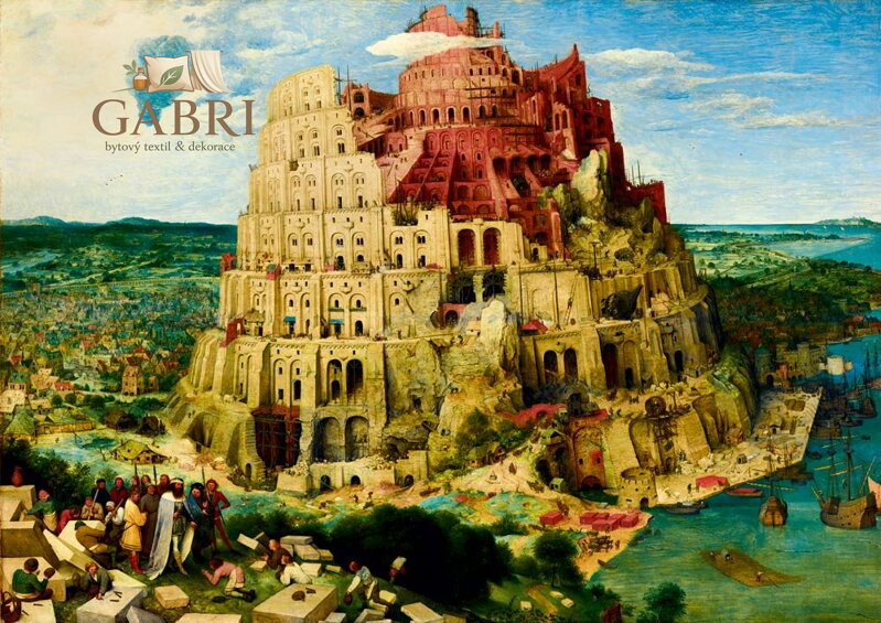 BLUEBIRD Puzzle Stavba babylonské věže 1000 dílků