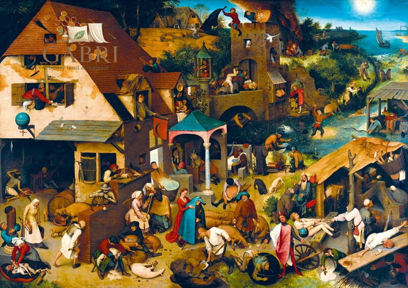 BLUEBIRD Puzzle Nizozemská přísloví 1000 dílků