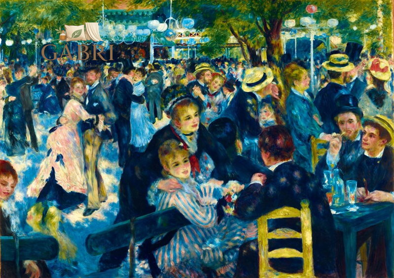 BLUEBIRD Puzzle Tanec v Moulin de la Galette 1000 dílků