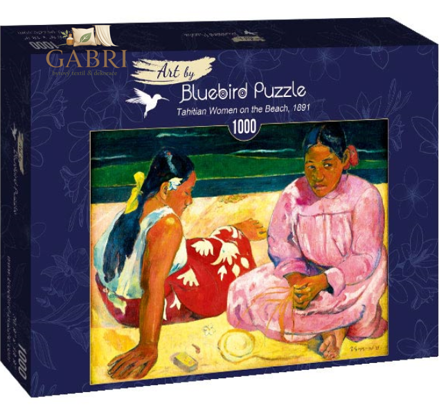 BLUEBIRD Puzzle Tahitské ženy na pláži 1000 dílků