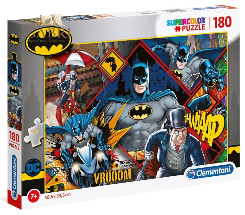 CLEMENTONI Puzzle Batman 180 dílků