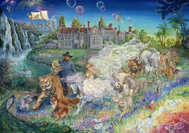 GRAFIKA Puzzle Pohádková svatba 2000 dílků