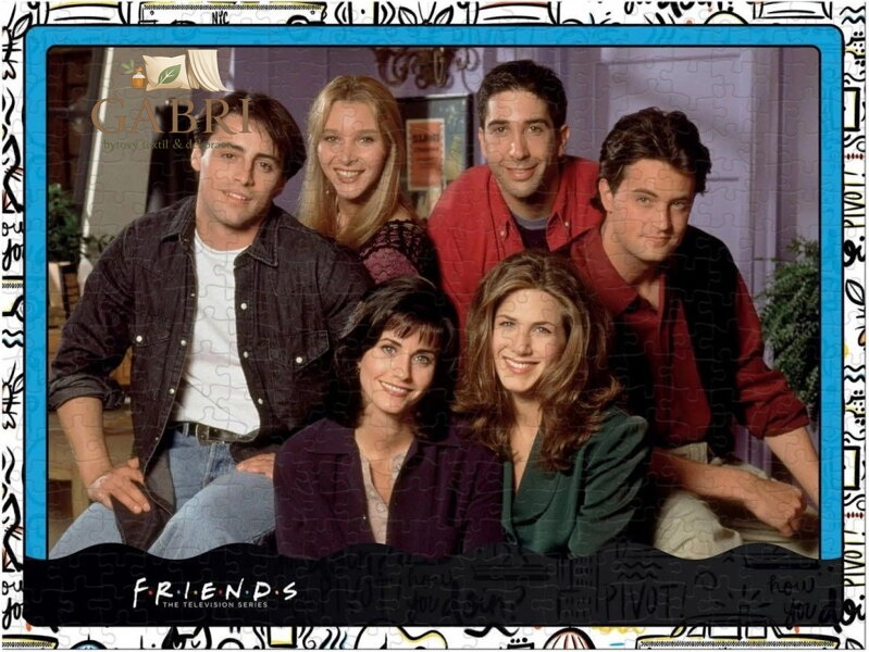 WINNING MOVES Puzzle Přátelé: Byt 1000 dílků