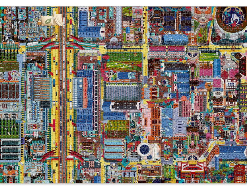 CLOUDBERRIES Puzzle Crossroads 1000 dílků