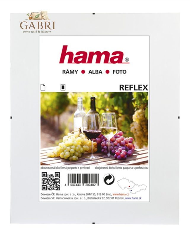 HAMA Rám na puzzle Euroclip 70x50cm (sklo)