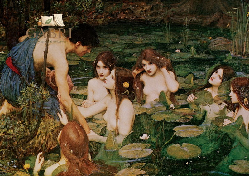 ART PUZZLE Puzzle Museum Series: Hylas a nymfy, 1896, 1500 dílků