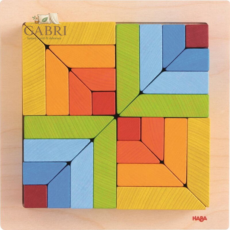 HABA Dřevěná mozaika Geomix