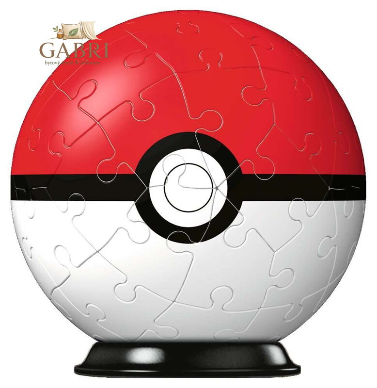 RAVENSBURGER Puzzleball Pokémon: Pokeball 54 dílků