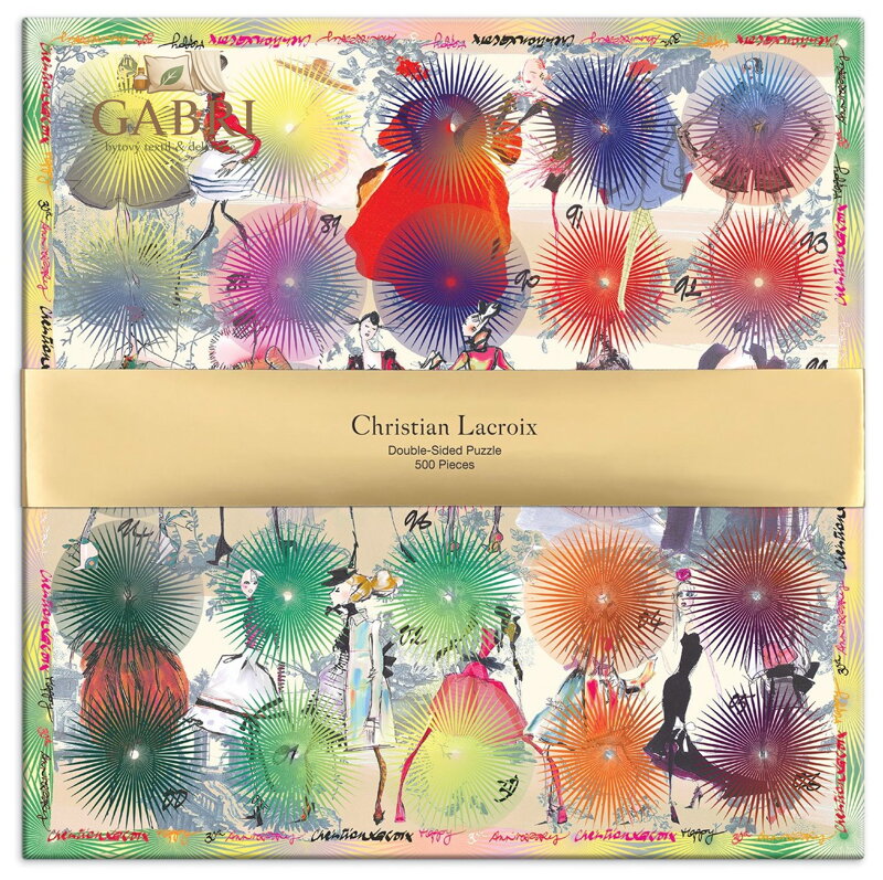 GALISON Oboustranné puzzle Christian Lacroix: The Photocall 500 dílků