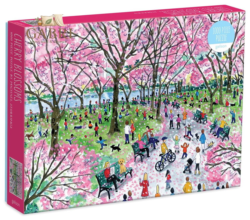 GALISON Puzzle Kvetoucí sakury 1000 dílků
