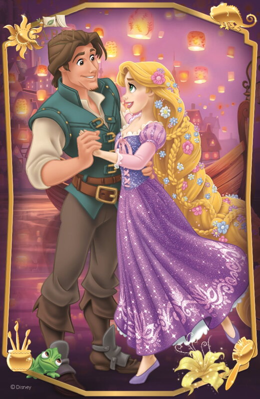 TREFL Puzzle Disney princezny: Locika 54 dílků