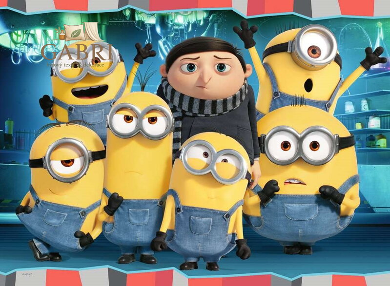 RAVENSBURGER Puzzle Mimoni 2: Padouch přichází XXL 150 dílků