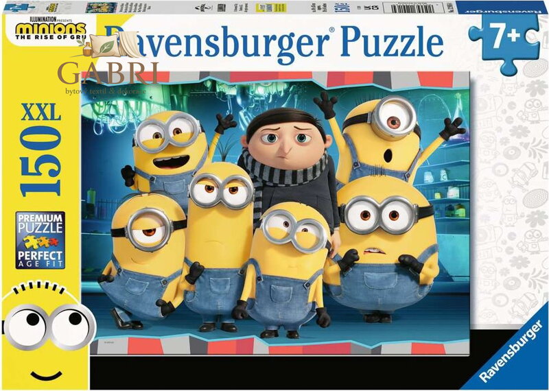 RAVENSBURGER Puzzle Mimoni 2: Padouch přichází XXL 150 dílků