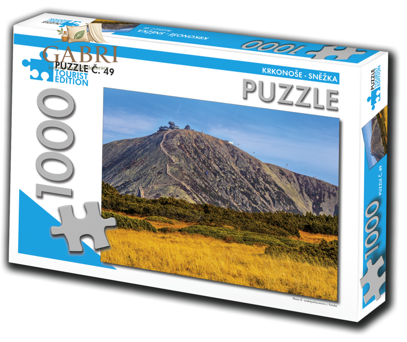 TOURIST EDITION Puzzle Krkonoše, Sněžka 1000 dílků (č.49)