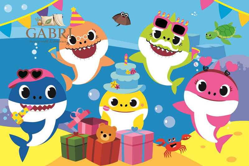 TREFL Puzzle Baby Shark: Oslava MAXI 24 dílků