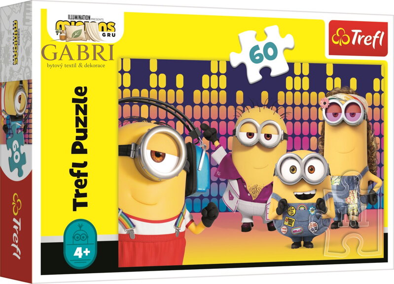 TREFL Puzzle Mimoni: Zrození Grua 60 dílků