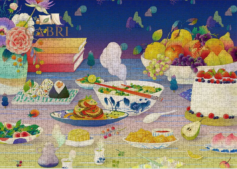 CLOUDBERRIES Puzzle Epicurean 1000 dílků