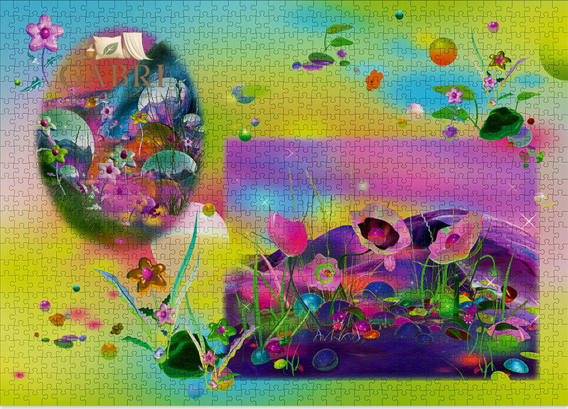 CLOUDBERRIES Puzzle Dreamscape 1000 dílků