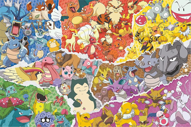 RAVENSBURGER Puzzle Pokémon Allstars 5000 dílků