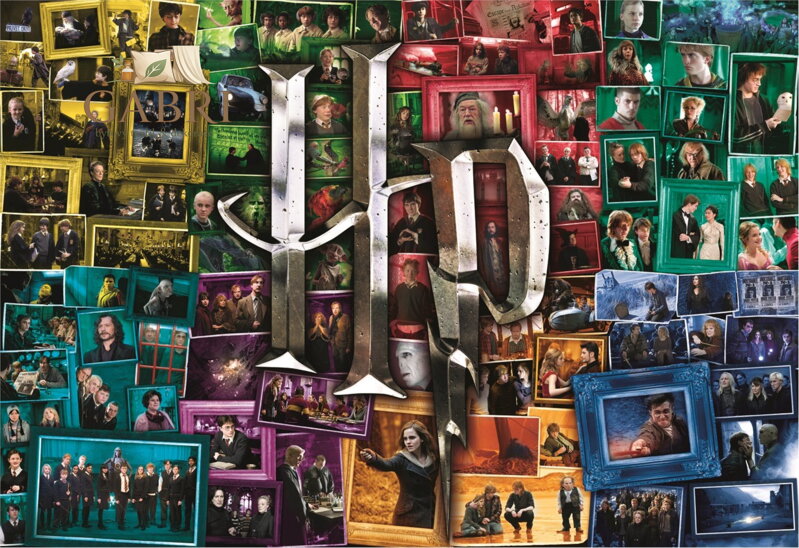 TREFL Puzzle Harry Potter: Svět Harryho Pottera 1500 dílků