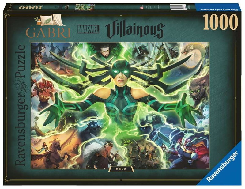 RAVENSBURGER Puzzle Marvel Villainous: Hela 1000 dílků