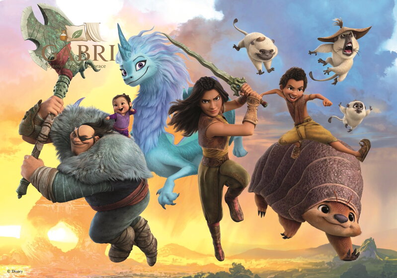 DINO Puzzle Raya XL 100 dílků