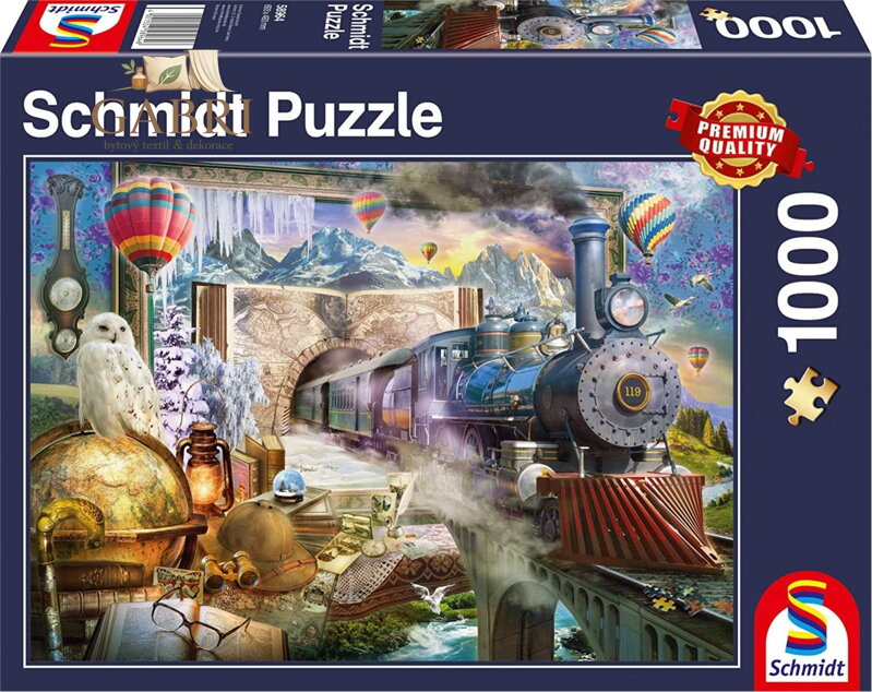 SCHMIDT Puzzle Kouzelná cesta 1000 dílků