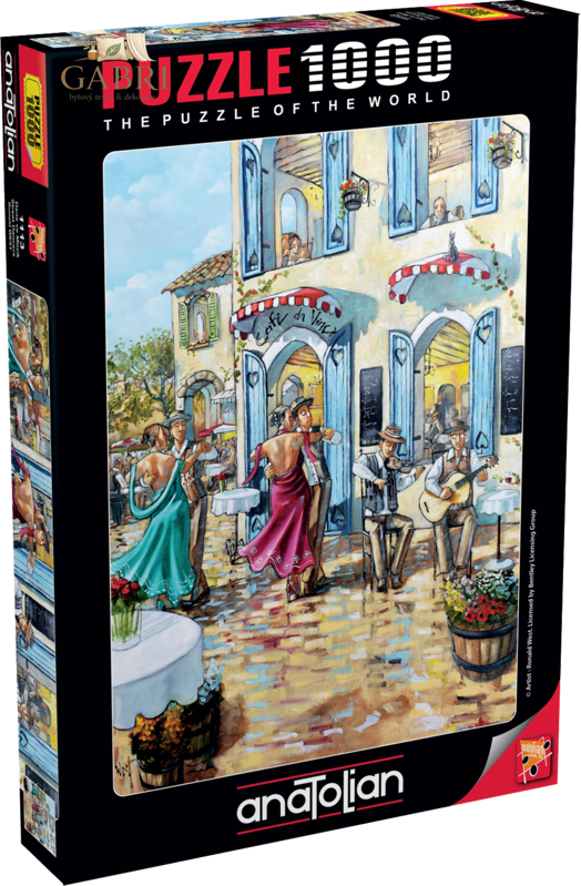 ANATOLIAN Puzzle Pouliční tanečníci 1000 dílků