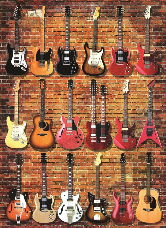 ANATOLIAN Puzzle Kolekce kytar 1000 dílků