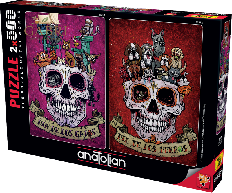 ANATOLIAN Puzzle Halloween 2x500 dílků