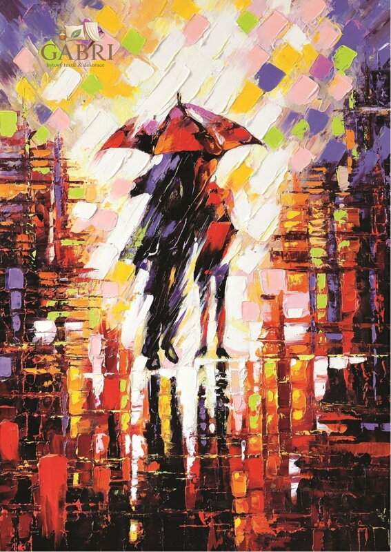 ART PUZZLE Puzzle Láska pod deštníkem 500 dílků