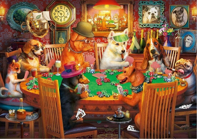 ART PUZZLE Puzzle Psí karbaníci 500 dílků