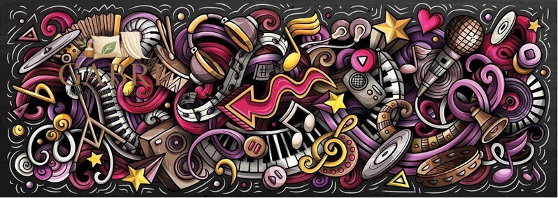 ART PUZZLE Panoramatické puzzle Prvky rytmu 1000 dílků