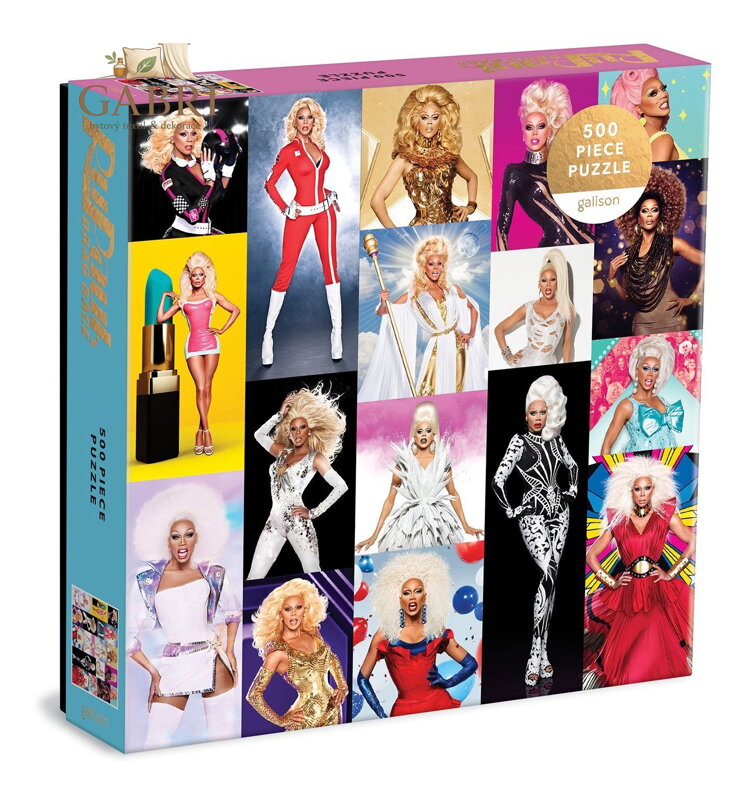 GALISON Čtvercové puzzle RuPaul's Drag Race 500 dílků