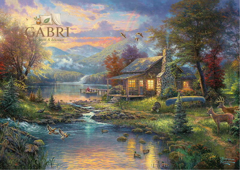 SCHMIDT Puzzle v plechové krabičce Ráj přírody 500 dílků