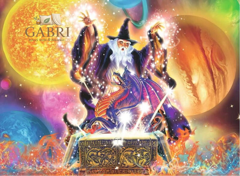 RAVENSBURGER Puzzle Dračí kouzlo XXL 100 dílků