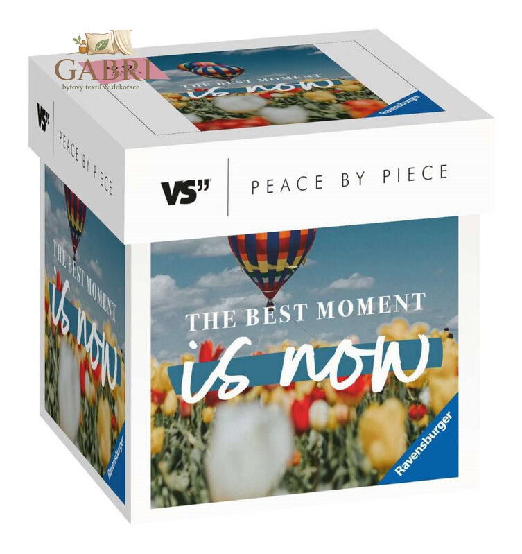 RAVENSBURGER Puzzle Peace by Piece: The best moment is now 99 dílků