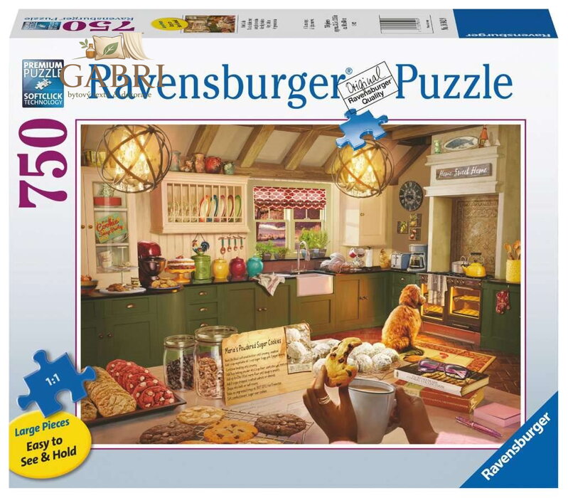 RAVENSBURGER Puzzle Útulná kuchyň XL 750 dílků