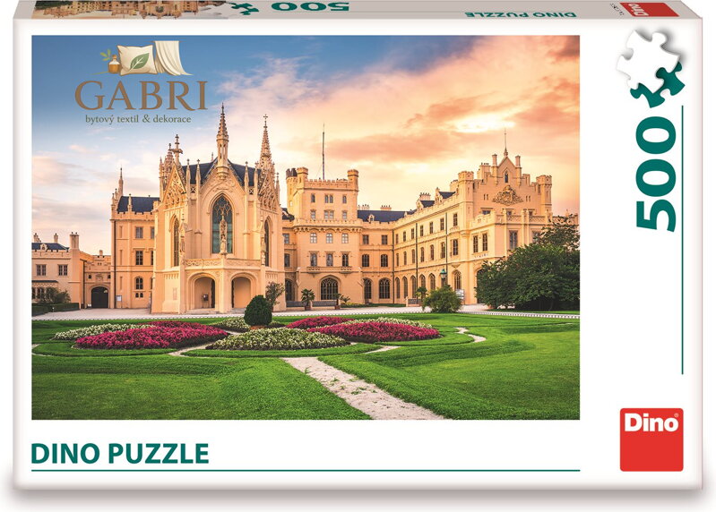 DINO Puzzle Zámek Lednice 500 dílků