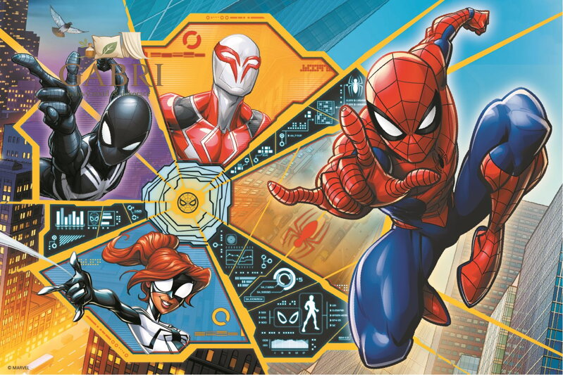 TREFL Puzzle Spiderman: Na síti 60 dílků