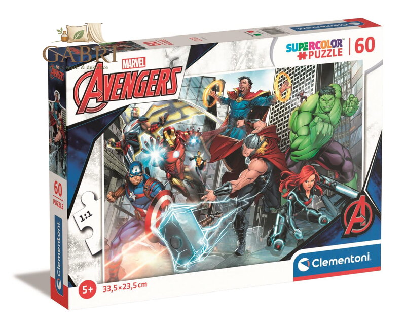 CLEMENTONI Puzzle Avengers 60 dílků