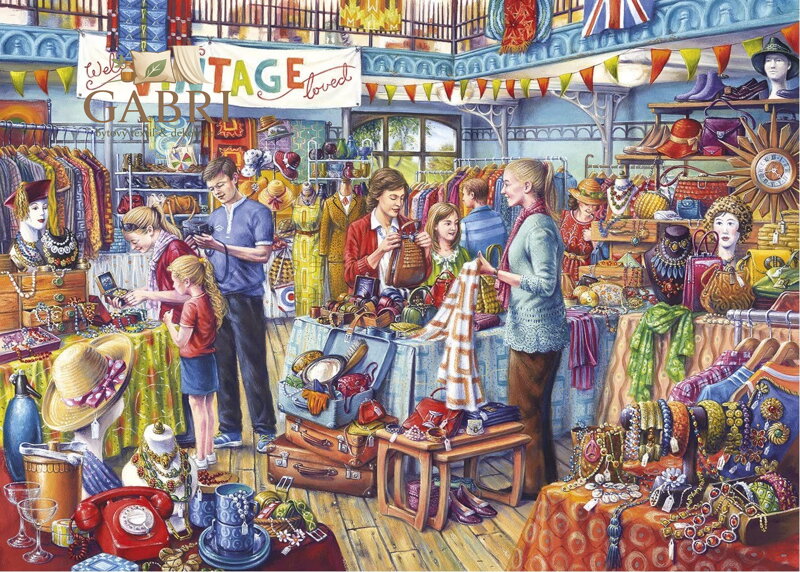 GIBSONS Puzzle Téměř nové 1000 dílků