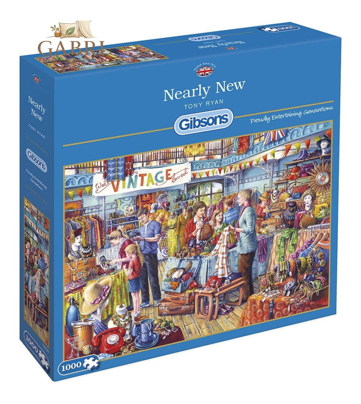 GIBSONS Puzzle Téměř nové 1000 dílků