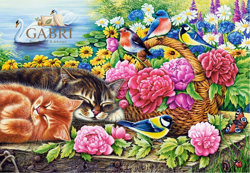 CASTORLAND Puzzle Líná neděle 1000 dílků