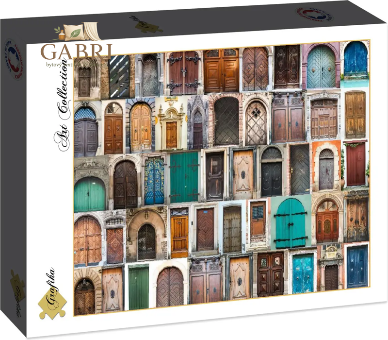 GRAFIKA Puzzle Dveře 2000 dílků