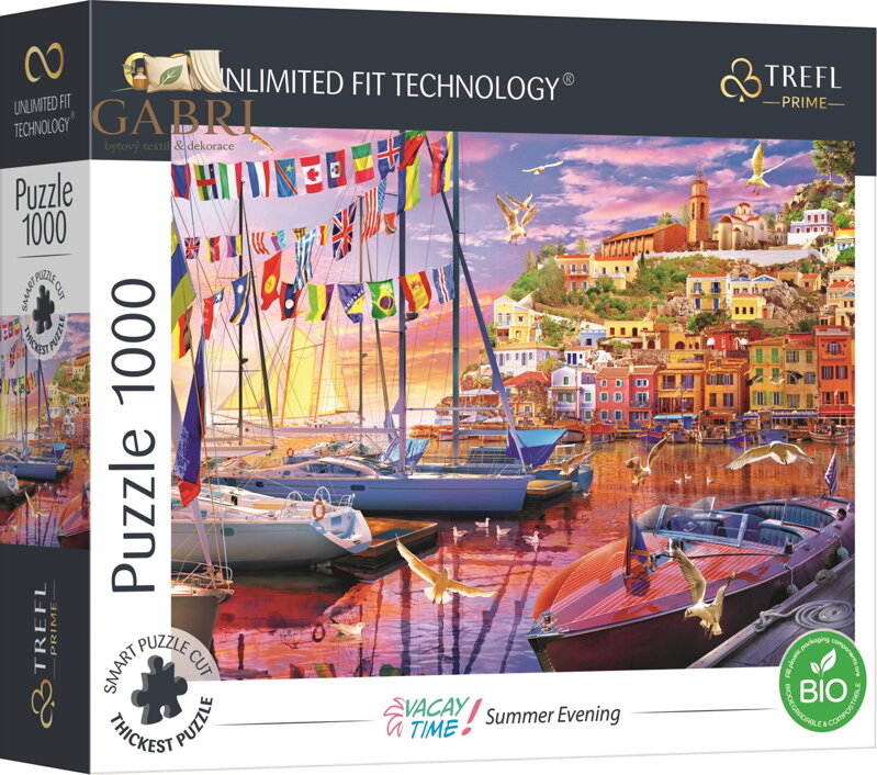 TREFL Puzzle UFT Vacay Time: Letní večer 1000 dílků