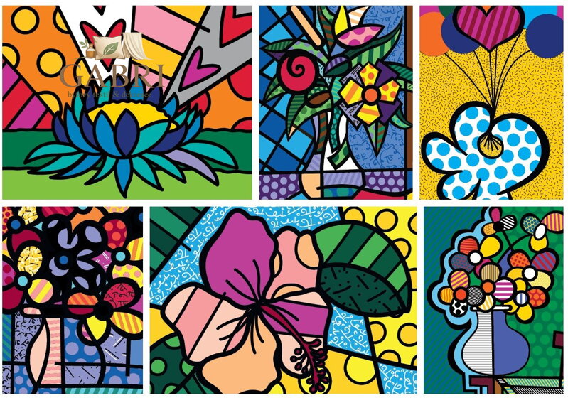 BLUEBIRD Puzzle Koláž: Květiny 2000 dílků